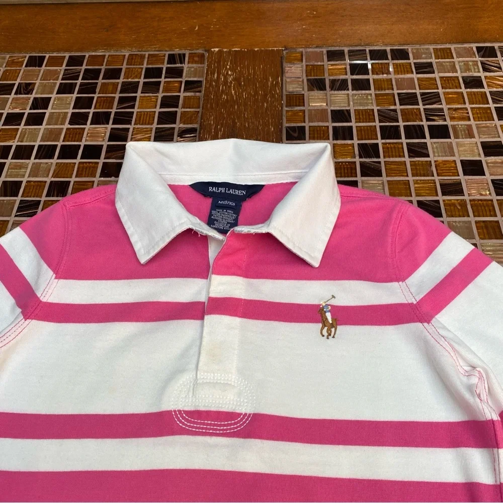 Ralph Lauren Classic Striped Pullover Girls